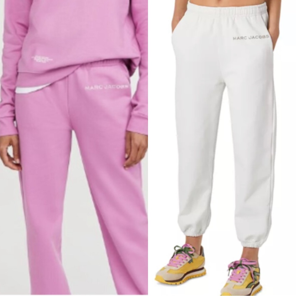 Marc Jacobs White and Pink Joggers Bundle | Size S